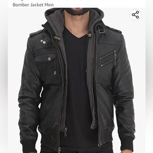 Blingsoul Men’s Bomber Jacket NWOT